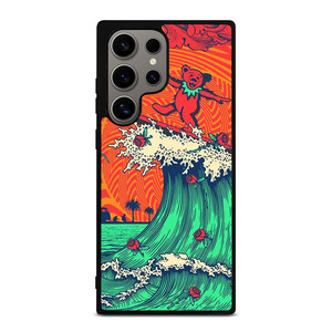 Grateful Dead Band iPhone 12 Rubber Black Samsung Galaxy S24 Ultra Case