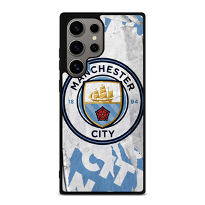 MANCHESTER CITY FOOTBALL ART LOGO Samsung Galaxy S24 Ultra Case