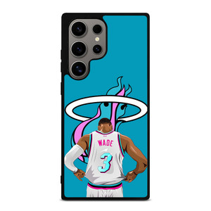 MIAMI HEAT DWYANE WADE 3 BASKETBALL Samsung Galaxy S24 Ultra Case