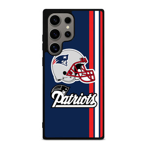 NEW ENGLAND PATRIOTS STRIPS HELMET Samsung Galaxy S24 Ultra Case