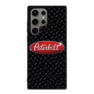 PETERBILT TRUCK PLATE BLACK Samsung Galaxy S24 Ultra Case
