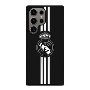 REAL MADRID FC LOGO BLACK WHITE Samsung Galaxy S24 Ultra Case