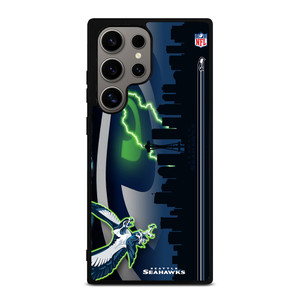 SEATTLE SEAHAWKS LOGO NFL TEAM MASCOT Samsung Galaxy S24 Ultra Case