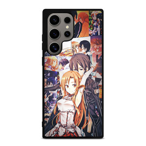 SWORD ART ONLINE KIRITO AND ASUNA LOVE Samsung Galaxy S24 Ultra Case