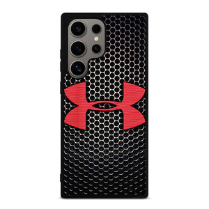 UNDER ARMOUR BLACK SYMBOL RED Samsung Galaxy S24 Ultra Case