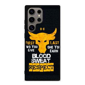 UNDER ARMOUR PROJECT ROCK BLOOD SWEAT Samsung Galaxy S24 Ultra Case
