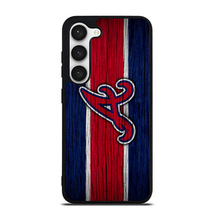 ATLANTA BRAVES MLB LOGO STRIPS Samsung Galaxy S23 Case ATLANTA BRAVES MLB LOGO STRIPS Samsung Galaxy S23 Case