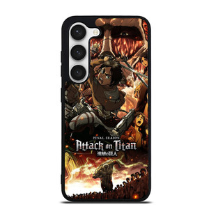 ATTACK ON TITAN ALL CHARACTER FINAL SEASON Samsung Galaxy S23 Case