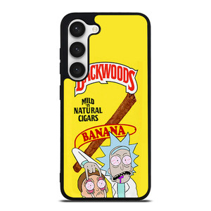 BACKWOODS RICK AND MORTY YELLOW Samsung Galaxy S23 Case