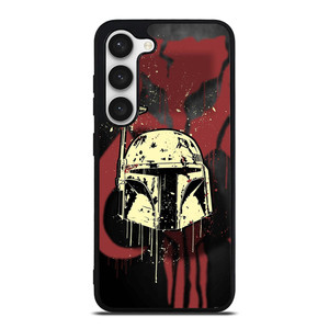 BOBA FETT HELMET STAR WARS ART Samsung Galaxy S23 Case BOBA FETT HELMET STAR WARS ART Samsung Galaxy S23 Case