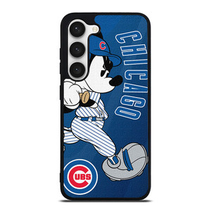CHICAGO CUBS BASEBALL MICKEY MOUSE Samsung Galaxy S23 Case CHICAGO CUBS BASEBALL MICKEY MOUSE Samsung Galaxy S23 Case