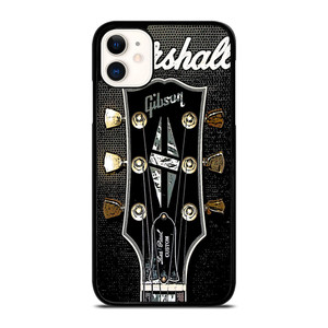 MARSHALL X GIBSON GUITAR HEADSTOCK iPhone 11 Case MARSHALL X GIBSON GUITAR HEADSTOCK iPhone 11 Case