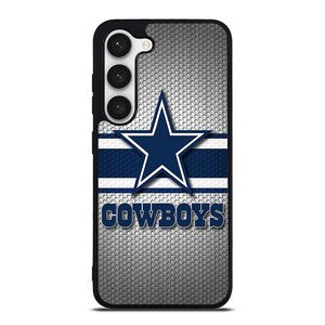 DALLAS COWBOYS NFL LOGO SILVER CARBON Samsung Galaxy S23 Case DALLAS COWBOYS NFL LOGO SILVER CARBON Samsung Galaxy S23 Case