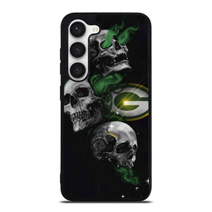 GREEN BAY PACKERS SKULLS AREA Samsung Galaxy S23 Case