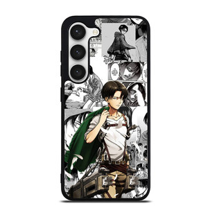 LEVI ACKERMAN CARTOON MANGA ATTACK ON TITAN Samsung Galaxy S23 Case LEVI ACKERMAN CARTOON MANGA ATTACK ON TITAN Samsung Galaxy S23 Case