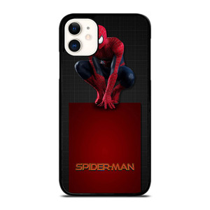 MARVEL SPIDERMAN SHOWING ACTION iPhone 11 Case