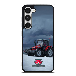 MASSEY FERGUSON TRACKTORS SNOW Samsung Galaxy S23 Case