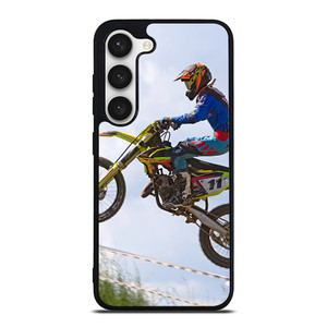 MOTOR CROSS STUNT ACTION Samsung Galaxy S23 Case MOTOR CROSS STUNT ACTION Samsung Galaxy S23 Case