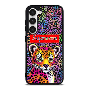 SUPREME LISA FRANK LEOPARD Samsung Galaxy S23 Case