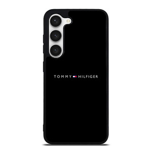 TOMMY HILFIGER BLACK WALL Samsung Galaxy S23 Case
