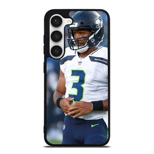 WILSON SEATTLE SEAHAWKS WHITE JERSEY Samsung Galaxy S23 Case