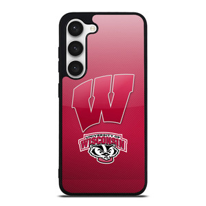 WISCONSIN BADGER LOGO UNIVERSITY FOOTBALL TEAM Samsung Galaxy S23 Case
