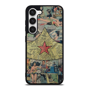 WONDER WOMAN COLLAGE Samsung Galaxy S23 Case WONDER WOMAN COLLAGE Samsung Galaxy S23 Case