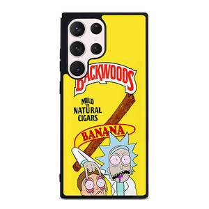 BACKWOODS RICK AND MORTY YELLOW Samsung Galaxy S23 Ultra Case