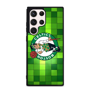 BOSTON CELTICS BASKETBALL SQUARE LOGO Samsung Galaxy S23 Ultra Case