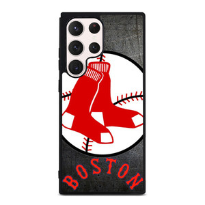 BOSTON RED SOX BASEBALL METAL LOGO Samsung Galaxy S23 Ultra Case