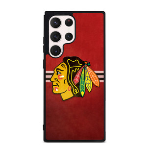 CHICAGO BLACK HAWKS RED LOGO Samsung Galaxy S23 Ultra Case