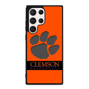 CLEMSON TIGERS UNIVERSITY PAW LOGO Samsung Galaxy S23 Ultra Case