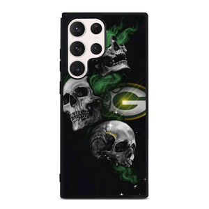 GREEN BAY PACKERS SKULLS AREA Samsung Galaxy S23 Ultra Case