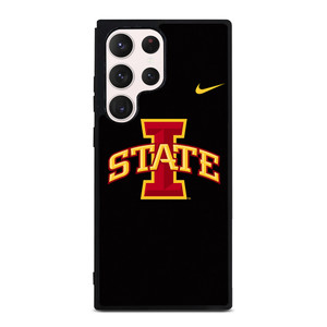IOWA STATE FOOTBALL BLACK WALLPAPER Samsung Galaxy S23 Ultra Case