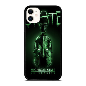 MICHIGAN STATE UNIVERSITY LOGO iPhone 11 Case MICHIGAN STATE UNIVERSITY LOGO iPhone 11 Case