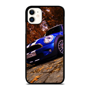 MINI COOPER BLUE iPhone 11 Case