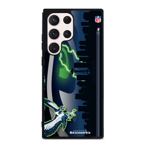 SEATTLE SEAHAWKS LOGO NFL TEAM MASCOT Samsung Galaxy S23 Ultra Case