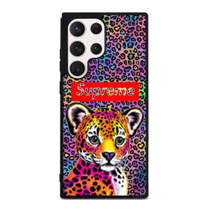 SUPREME LISA FRANK LEOPARD Samsung Galaxy S23 Ultra Case