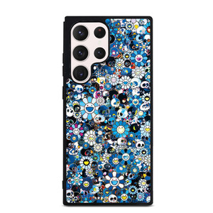 TAKASHI MURAKAMI FLOWERS BLUE Samsung Galaxy S23 Ultra Case