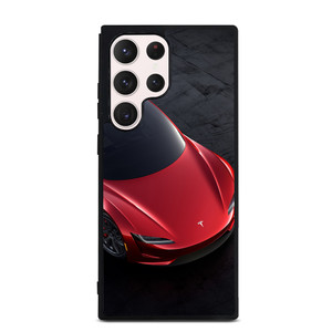 TESLA RED ELECTRIC CAR Samsung Galaxy S23 Ultra Case TESLA RED ELECTRIC CAR Samsung Galaxy S23 Ultra Case