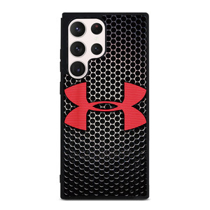UNDER ARMOUR BLACK SYMBOL RED Samsung Galaxy S23 Ultra Case
