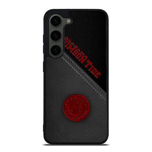 ALABAMA CRIMSON TIDE LEATHER Samsung Galaxy S23 Plus Case