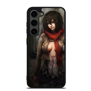 ATTACK ON TITAN MIKASA ACKERMAN DARK Samsung Galaxy S23 Plus Case