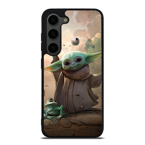 BABY YODA COSMIC STAR WARS Samsung Galaxy S23 Plus Case