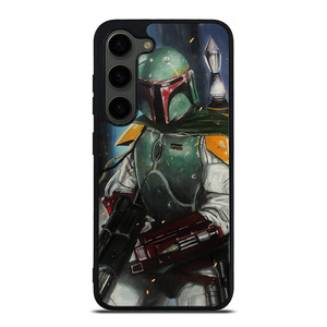 BOBA FETT STAR WARS ART Samsung Galaxy S23 Plus Case BOBA FETT STAR WARS ART Samsung Galaxy S23 Plus Case