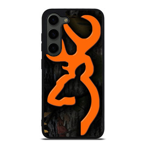 CAMO BROWNING ORANGE Samsung Galaxy S23 Plus Case