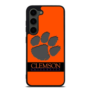 CLEMSON TIGERS UNIVERSITY PAW LOGO Samsung Galaxy S23 Plus Case