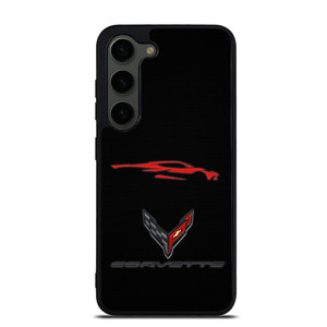 CORVETTE STINGRAY C8 CAR LOGO Samsung Galaxy S23 Plus Case
