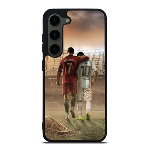 CRISTIANO RONALDO AND LIONEL MESSI Samsung Galaxy S23 Plus Case