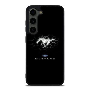 FORD MUSTANG LOGO BLACK Samsung Galaxy S23 Plus Case FORD MUSTANG LOGO BLACK Samsung Galaxy S23 Plus Case